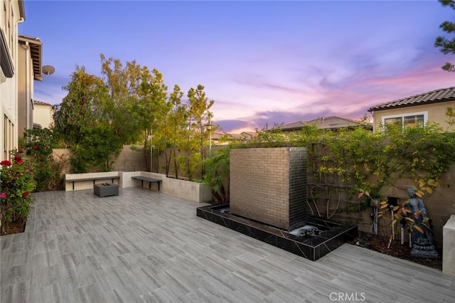 56 Claudius Ct, Irvine, CA 92618 - fenced backyard featuring a wooden deck