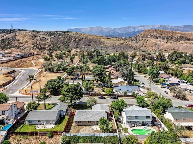 1036 W Gilman St, Banning, CA 92220 - aerial perspective of suburban area with a mountain backdrop