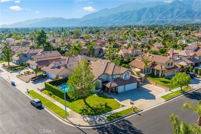 10880 Colusa St, Rancho Cucamonga, CA 91701 - aerial view of residential area featuring mountains