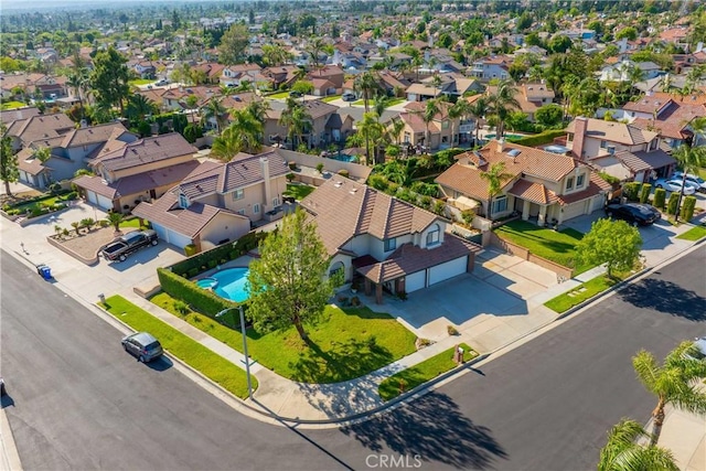 10880 Colusa St, Rancho Cucamonga, CA 91701 - aerial view of residential area with a pool