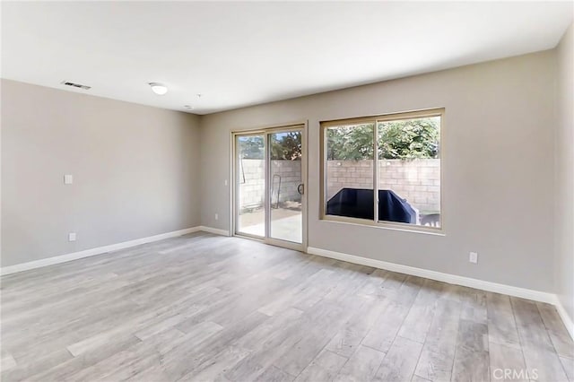 17175 Micallef St, Fontana, CA 92336 - unfurnished room with light wood-type flooring and baseboards