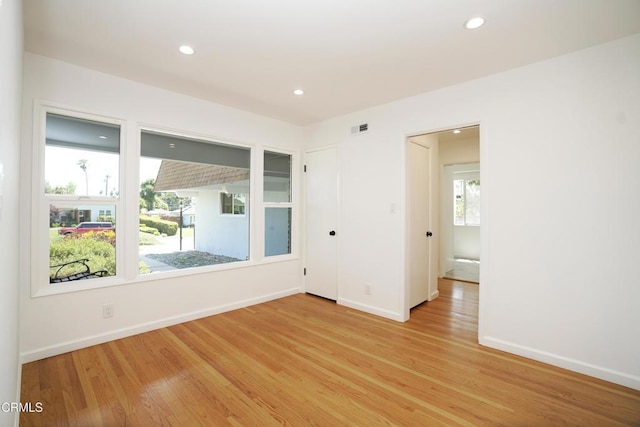 513 E Comstock Ave, Glendora, CA 91741 - unfurnished room featuring light wood finished floors and recessed lighting