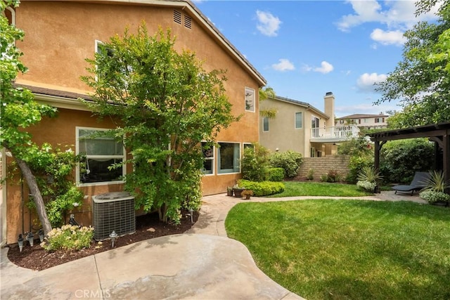 28409 Connick Pl, Saugus, CA 91350 - view of yard with central AC unit