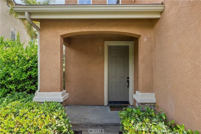 28409 Connick Pl, Saugus, CA 91350 - view of exterior entry featuring stucco siding