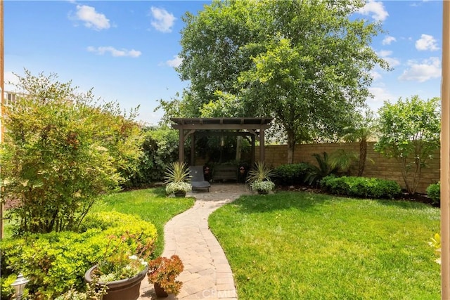 28409 Connick Pl, Saugus, CA 91350 - view of yard featuring a pergola