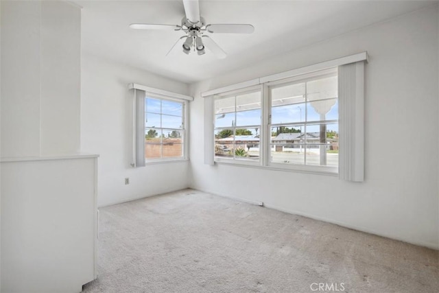 13126 Roscoe Blvd, Sun Valley, CA 91352 - carpeted spare room featuring a ceiling fan