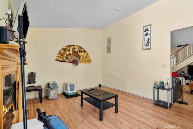 20015 Gilbert Dr, Canyon Country, CA 91351 - living area featuring wood finished floors