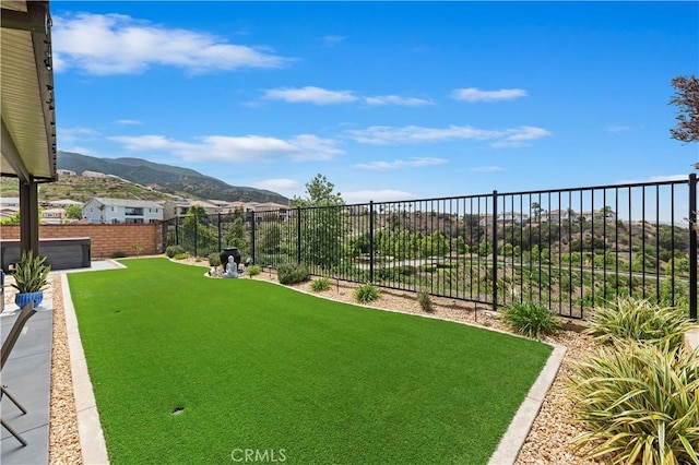 1890 Pele Way, Corona, CA 92882 - view of yard featuring a mountain view