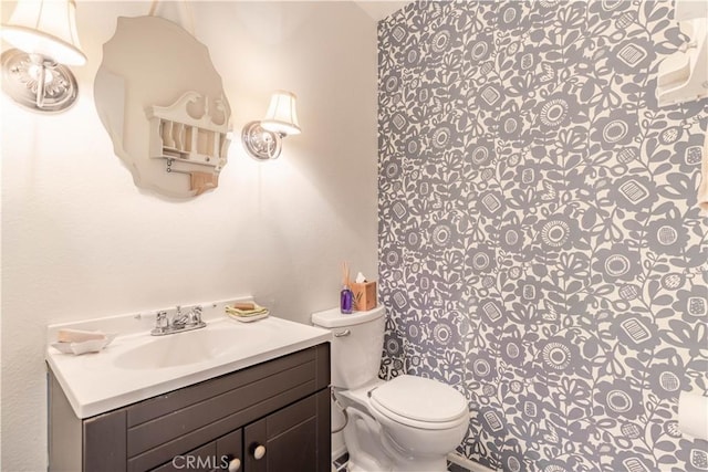 803 Crescent Dr, Monrovia, CA 91016 - bathroom featuring toilet and vanity