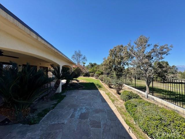 1415 Via Vallarta, Riverside, CA 92506 - view of yard featuring a patio area