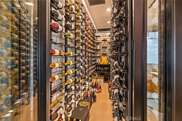 1010 Kings Rd, Newport Beach, CA 92663 - wine cellar with recessed lighting