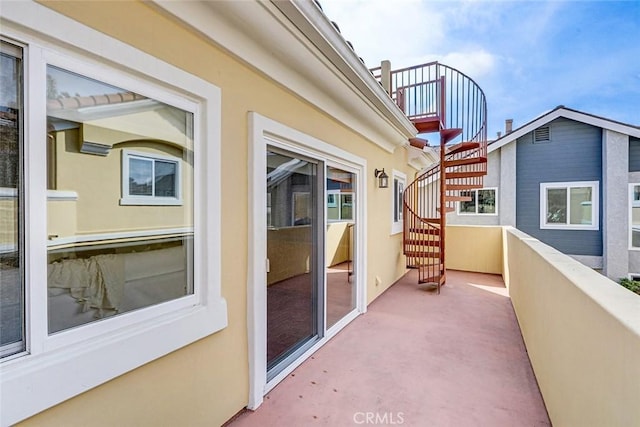 602 N Juanita Ave Unit A, Redondo Beach, CA 90277 - balcony featuring stairs