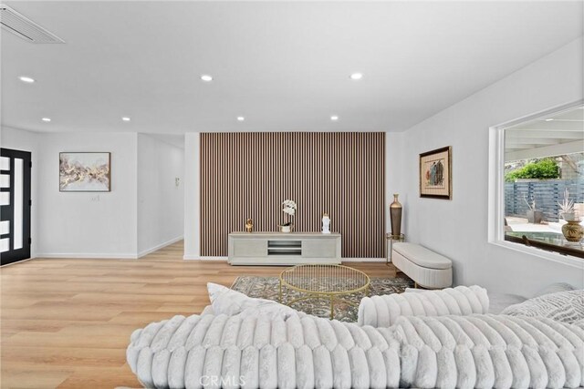5080 Pinto Pl, Norco, CA 92860 - living area with recessed lighting, wood finished floors, and baseboards