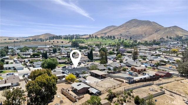 5080 Pinto Pl, Norco, CA 92860 - aerial view of residential area with mountains