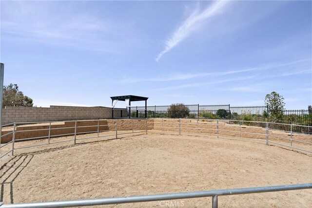 5080 Pinto Pl, Norco, CA 92860 - view of home's community with an enclosed riding area