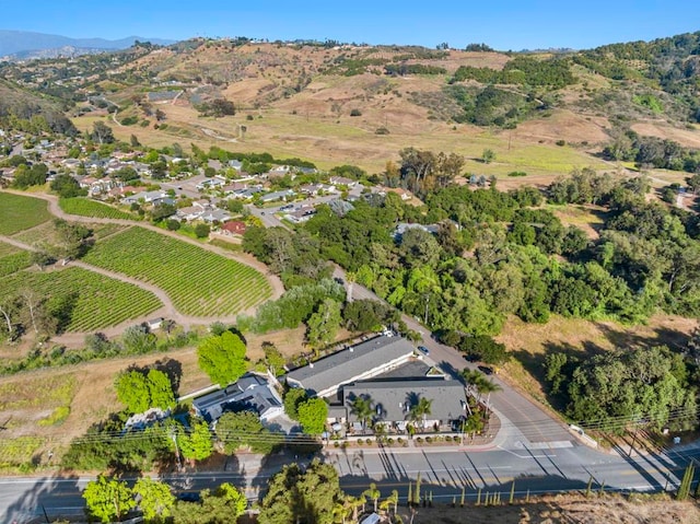 3404 Oak Cliff Dr Unit 8, Fallbrook, CA 92028 - aerial view of property and surrounding area featuring mountains