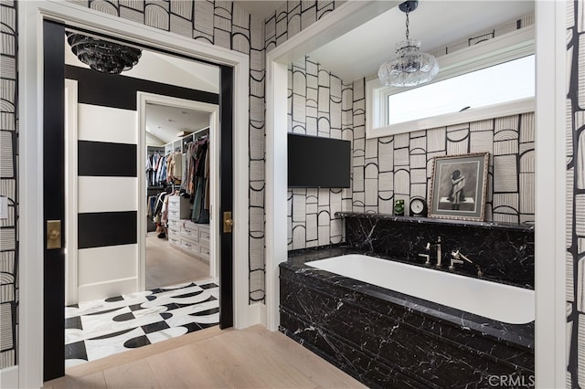 1110 Kings Rd, Newport Beach, CA 92663 - full bath featuring a bath and a walk in closet