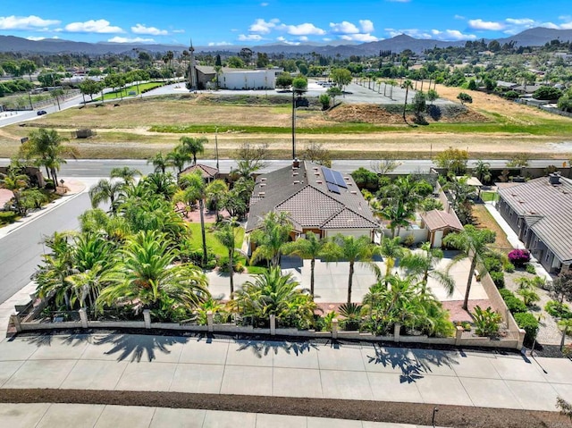 907 Rockwell Springs Ct, Escondido, CA 92025 - aerial view of residential area featuring a mountain backdrop