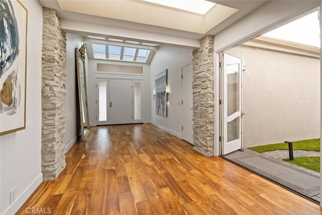 218 Evening Star Ln, Newport Beach, CA 92660 - foyer entrance featuring wood finished floors and baseboards