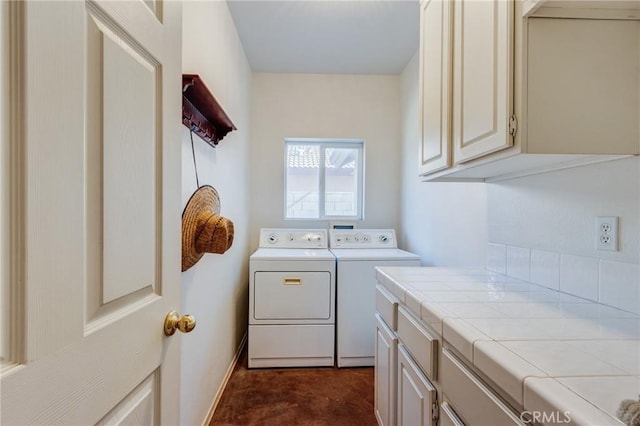 8961 Newcastle Ave, Hesperia, CA 92344 - laundry room featuring independent washer and dryer and cabinet space