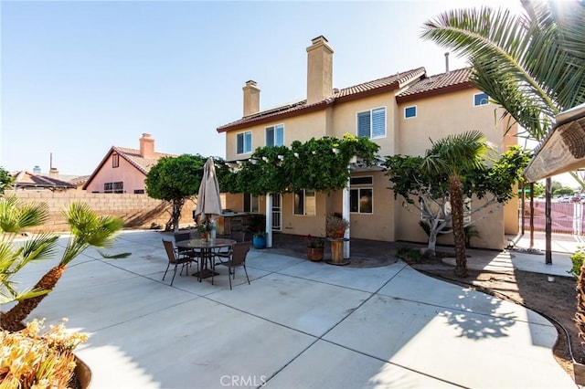 8961 Newcastle Ave, Hesperia, CA 92344 - view of patio / terrace with outdoor dining space