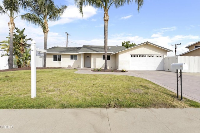 2791 Elizondo Ave, Simi Valley, CA 93065 - ranch-style house with driveway, an attached garage, and stucco siding
