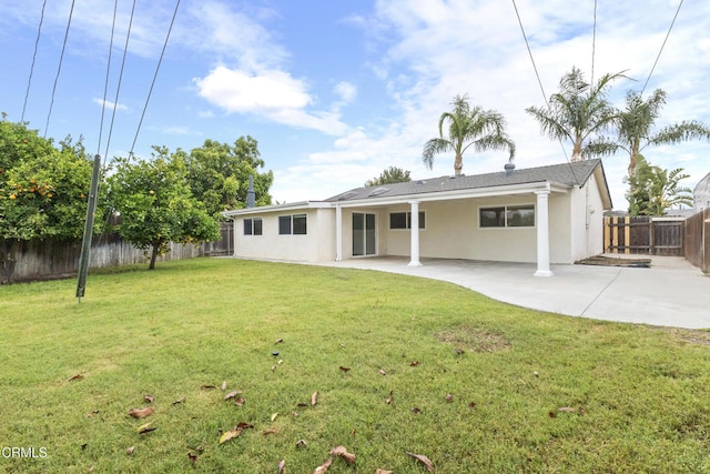 2791 Elizondo Ave, Simi Valley, CA 93065 - back of house featuring stucco siding, a patio area, and a fenced backyard