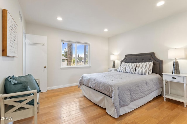 2791 Elizondo Ave, Simi Valley, CA 93065 - bedroom featuring light wood-type flooring and recessed lighting