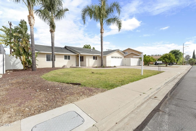 2791 Elizondo Ave, Simi Valley, CA 93065 - ranch-style home with a garage, driveway, and stucco siding