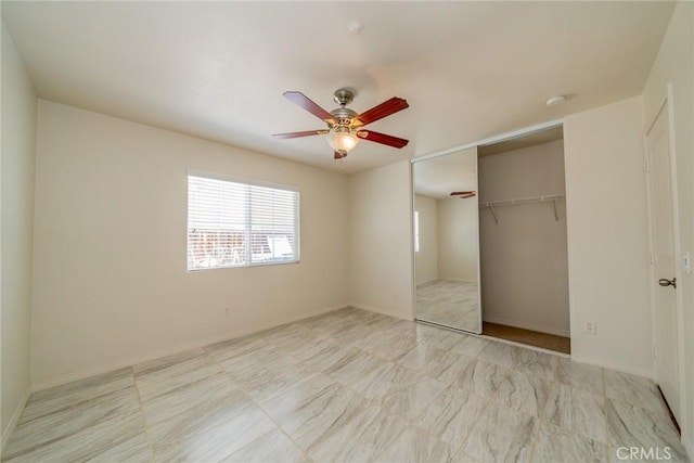 18427 Blue Sky St, Riverside, CA 92508 - unfurnished bedroom with a closet and a ceiling fan