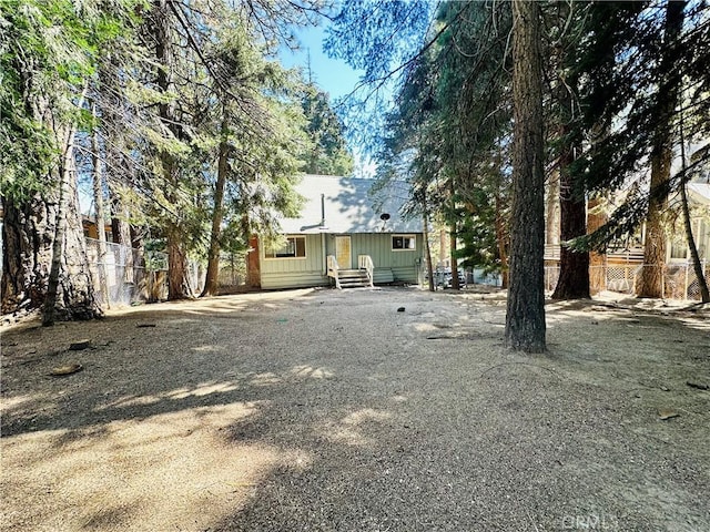 31506 Circle View Dr, Running Springs, CA 92382 - view of rear view of property
