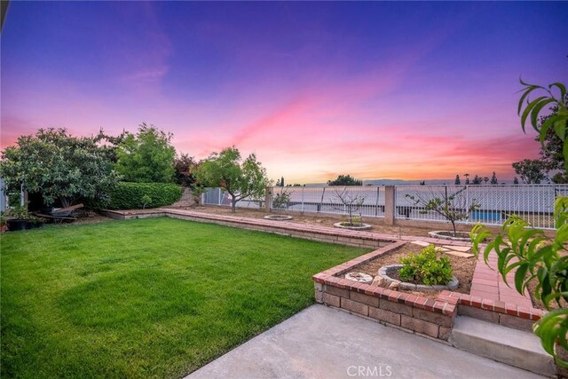19545 Quicksilver Ln, Rowland Heights, CA 91748 - view of yard at dusk