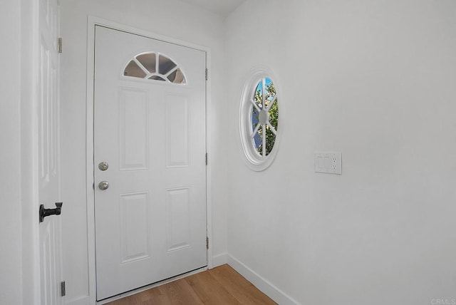 3939 Magnolia Rd, Oceanside, CA 92058 - foyer entrance featuring baseboards and wood finished floors