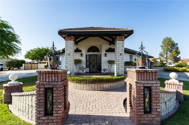 18016 Mariner Dr, Victorville, CA 92395 - view of front of property with stucco siding