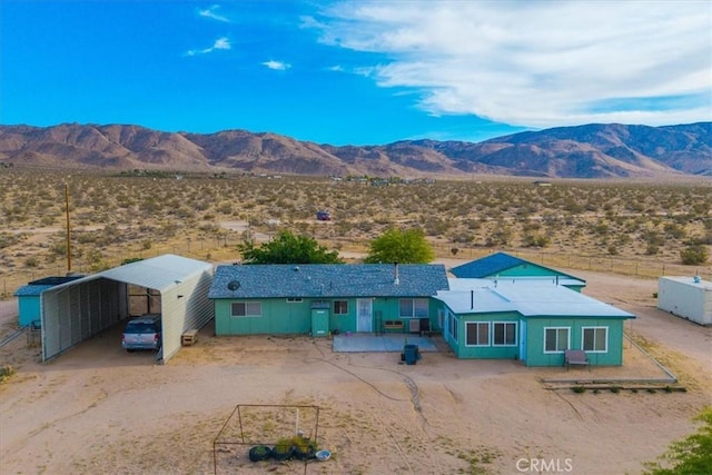 50350 Quailbush Rd, Johnson Valley, CA 92285 - view of mountain backdrop with a desert landscape and rural landscape
