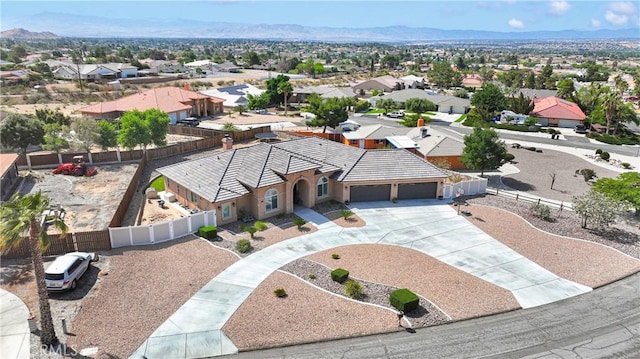 16439 Olalee Rd, Apple Valley, CA 92307 - aerial perspective of suburban area featuring mountains