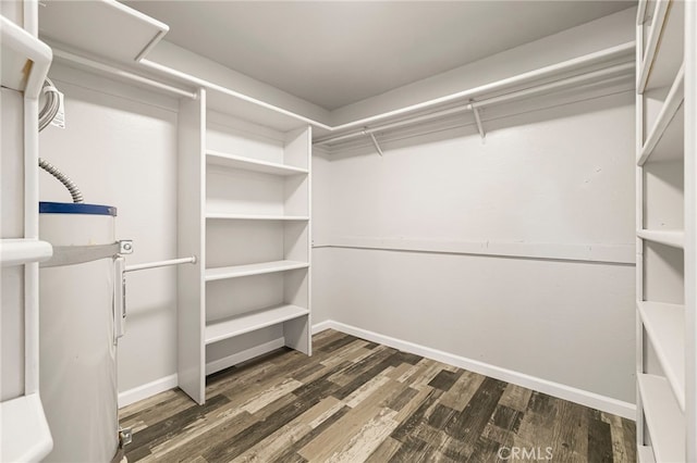 412 2nd St, Orland, CA 95963 - walk in closet featuring dark wood-type flooring