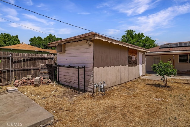 412 2nd St, Orland, CA 95963 - view of home's exterior with solar panels