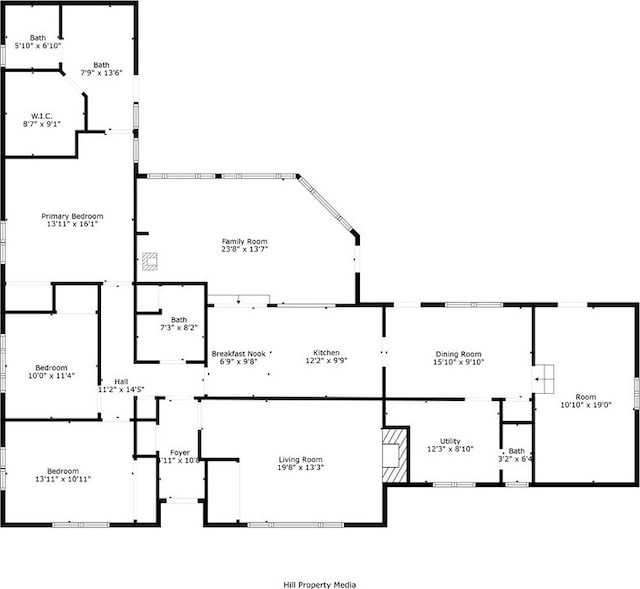 412 2nd St, Orland, CA 95963 - home floor plan