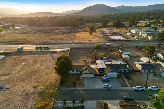 29247 Allan St, Lake Elsinore, CA 92532 - aerial overview of property's location with a mountainous background