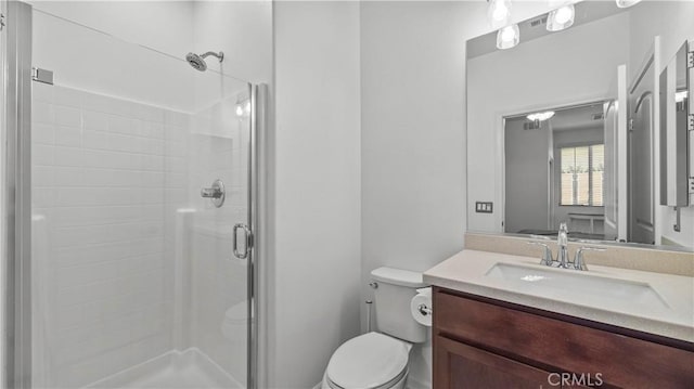 36434 Geranium Dr, Lake Elsinore, CA 92532 - bathroom with toilet, a shower stall, and vanity