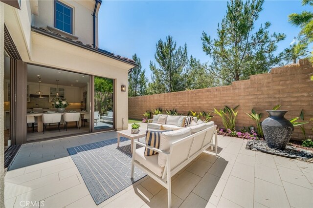 127 Toretta, Irvine, CA 92602 - view of patio / terrace with an outdoor living space