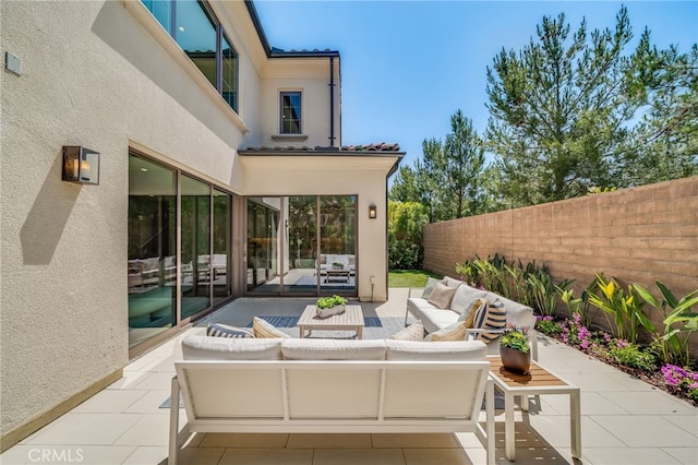 127 Toretta, Irvine, CA 92602 - view of patio with outdoor lounge area
