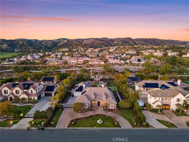 19103 Green Oaks Rd, Yorba Linda, CA 92886 - aerial view of property's location with nearby suburban area