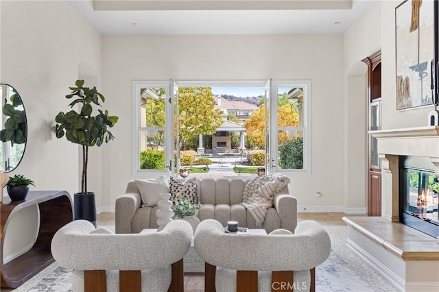 19103 Green Oaks Rd, Yorba Linda, CA 92886 - living room featuring plenty of natural light