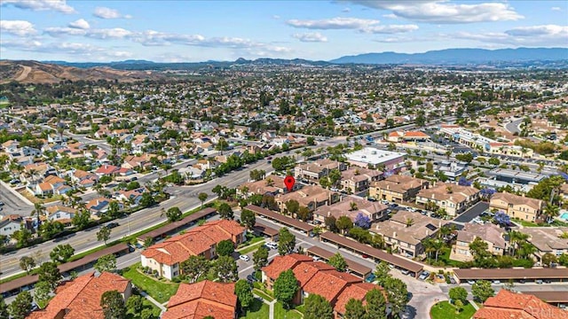 645 Sumner Way Unit 3, Oceanside, CA 92058 - aerial view of property's location featuring a mountainous background and nearby suburban area