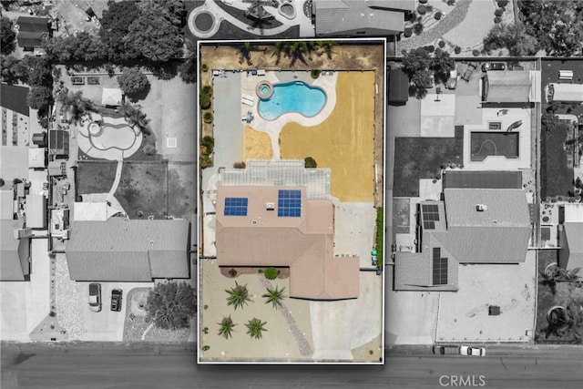 32642 Durango Ct, Wildomar, CA 92595 - bird's eye view of a pool area