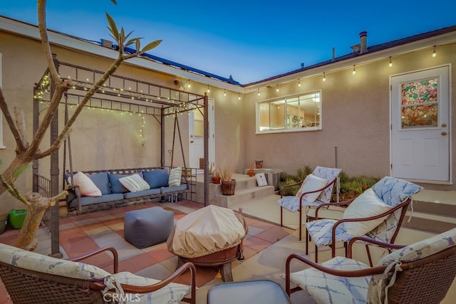 4002 Camerino St, Lakewood, CA 90712 - view of patio with an outdoor hangout area