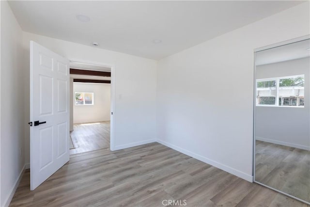 1342 W Magnolia St, Compton, CA 90220 - spare room featuring wood finished floors and baseboards