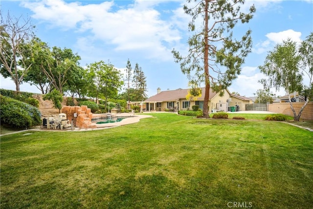 6530 Encina St, Chino, CA 91710 - view of yard with a patio